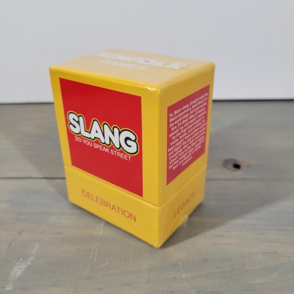 Kinfolk Games Slang Do You Speak Street Card Game Celebration‎ Legacy Culture